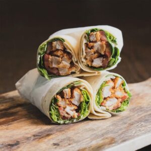 chicken seekh kebab rolls